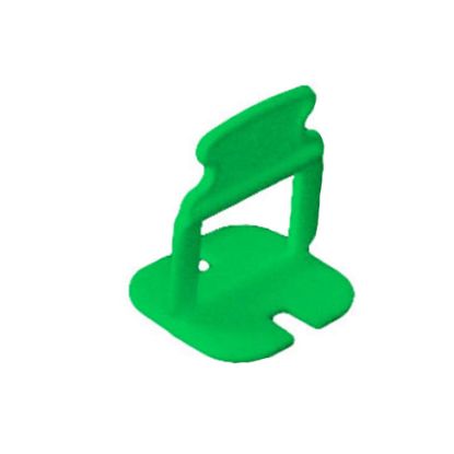 Immagine di BASE LIVELLANTE ECO PER PIASTRELLE FUGA 1 MM H. 3-12 MM CONFEZIONE 100 PZ STAMPLAST