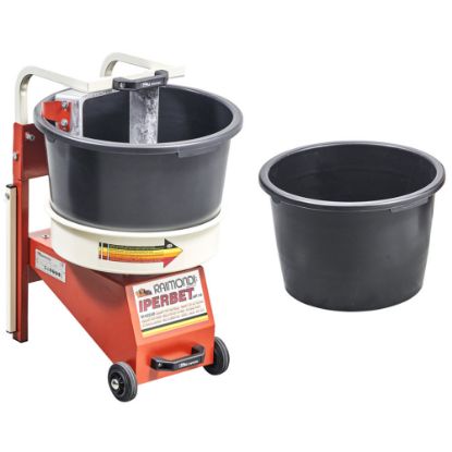 Immagine di MINIBETONIERA IPERBET CON 2 SECCHI 45 LT ART. 110 RAIMONDI