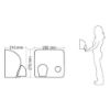 Immagine di ASCIUGAMANI MAGNUM MG88P 2000 W BIANCO ARIA CALDA FUMAGALLI
