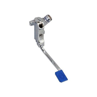 Immagine di RUBINETTO PEDALE A PARETE ACQUA FREDDA CROMO RIVER