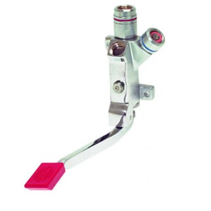 Immagine di MISCELATORE PEDALE A PARETE PROGRESSIVO CROMO RIVER