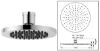 Immagine di SOFFIONE TONDO IDEALRAIN DIAMETRO 10 CM CROMO IDEAL STANDARD