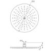 Immagine di SOFFIONE TONDO RAINSHOWER DIAMETRO 30 CM CROMO IDEAL STANDARD