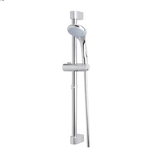 Immagine di SALISCENDI TONDO 60 CM CON DOCCETTA 3 GETTI CROMO PAINI