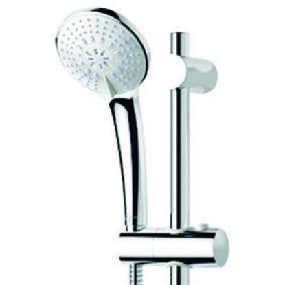 Immagine di SALISCENDI M3 72 CM TONDO CON DOCCETTA 3 GETTI CROMO IDEAL STANDARD
