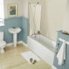 Immagine di SALISCENDI EVO JET DIAMOND 90 CM CON DOCCETTA 3 GETTI CROMO IDEAL STANDARD