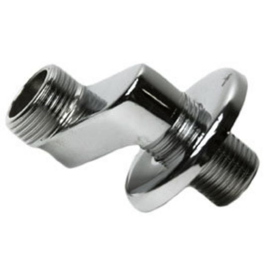 Immagine di RACCORDO ECCENTRICO NORMALE CROMATO PER RETROGRUPPO 1/2" X 3/4" SPOSTAMENTO 6 CM CONFEZIONE DA 2 PZ