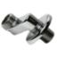 Immagine di RACCORDO ECCENTRICO CROMATO PER RETROGRUPPO 1/2"x3/4" SPOSTAMENTO 6 CM (CONFEZIONE. 2 PZ)