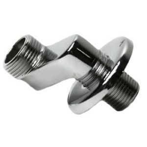 Immagine di RACCORDO ECCENTRICO NORMALE CROMATO PER RETROGRUPPO 1/2" X 3/4" SPOSTAMENTO 2 CM CONFEZIONE DA 2 PZ