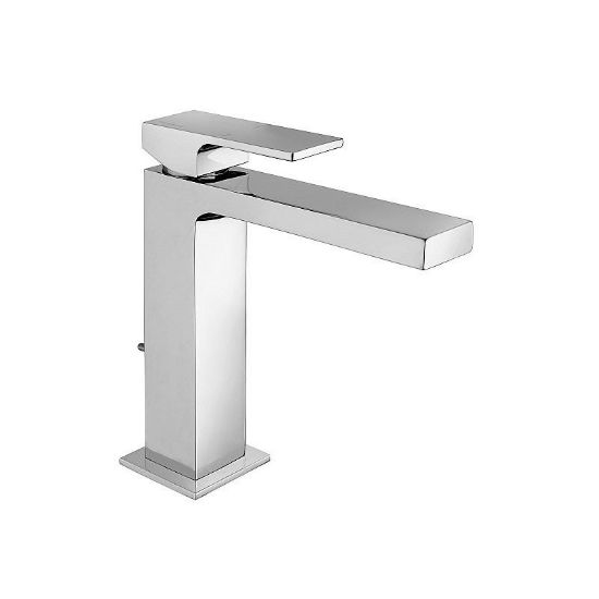 Immagine di MISCELATORE MONOCOMANDO LAVABO VITADUE CROMO FRATTINI