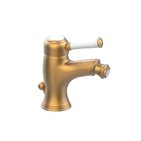 Immagine di MONOCOMANDO BIDET MORGAN PRESTIGE OTTONE ANTICO FRATTINI