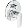 Immagine di PARTE ESTERNA PER INCASSO DOCCIA CON DEVIATORE CONNECT AIR CROMO IDEAL STANDARD