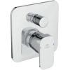 Immagine di PARTE ESTERNA PER INCASSO DOCCIA CON DEVIATORE TONIC 2 CROMO IDEAL STANDARD