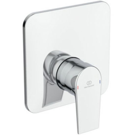 Immagine di PARTE ESTERNA PER INCASSO DOCCIA EDGE CROMO IDEAL STANDARD