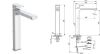 Immagine di MISCELATORE MONOCOMANDO LAVABO ALTO EDGE CROMO IDEAL STANDARD