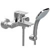 Immagine di MISCELATORE MONOCOMANDO ESTERNO VASCA CON DUPLEX CERAMIX CROMO IDEAL STANDARD