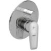 Immagine di PARTE ESTERNA PER INCASSO DOCCIA CON DEVIATORE CERAMIX BLU CROMO IDEAL STANDARD