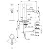 Immagine di MISCELATORE MONOCOMANDO BIDET JOY CROMO IDEAL STANDARD