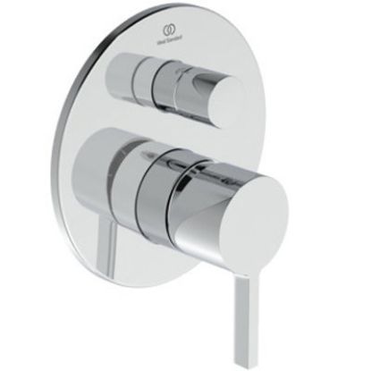 Immagine di PARTI ESTERNE PER INCASSO DOCCIA CON DEVIATORE JOY CROMO IDEAL STANDARD