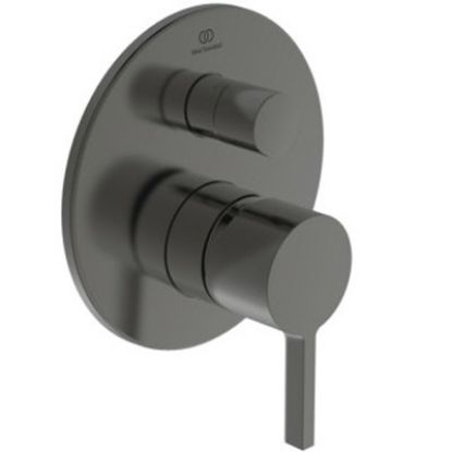 Immagine di PARTI ESTERNE PER INCASSO DOCCIA CON DEVIATORE JOY MAGNETIC GREY IDEAL STANDARD