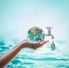 Immagine di MISCELATORE LAVELLO 3 VIE ACQUA DIRETTA CRETA 100 CROMO PAINI