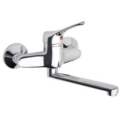 Immagine di MONOCOMANDO LAVELLO PARETE PILOT SPECIAL CROMO PAINI