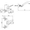 Immagine di MISCELATORE MONOCOMANDO ESTERNO VASCA CON DUPLEX PILOT SPECIAL CROMO PAINI
