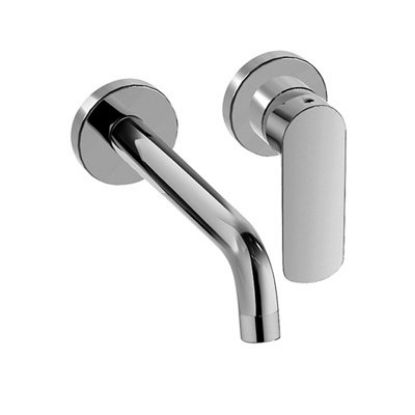 Immagine di MONOCOMANDO LAVABO A MURO NOVE CROMO PAINI