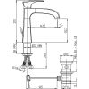 Immagine di MISCELATORE MONOCOMANDO LAVABO LADY CROMO CON SCARICO AUTOMATICO 1" 1/4 PAINI