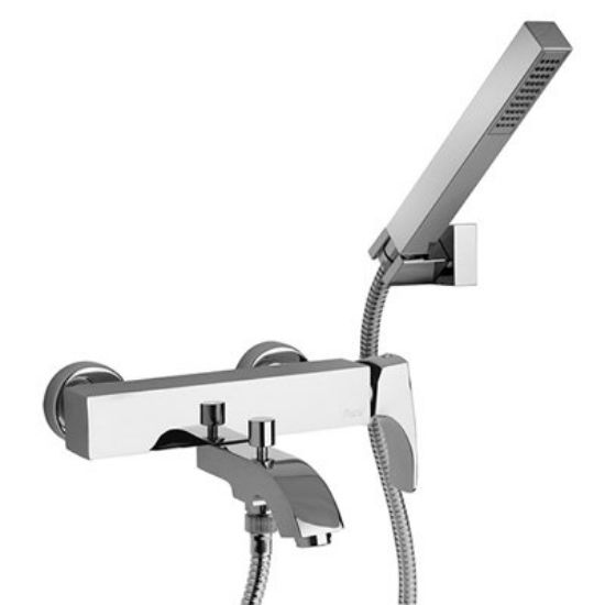 Immagine di MONOCOMANDO ESTERNO VASCA CON DUPLEX LADY CROMO PAINI