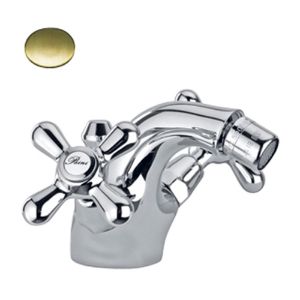 Immagine di GRUPPO BIDET MONOFORO BOCCA ALTA LIBERTY OTTONE ANTICO PAINI