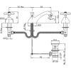 Immagine di GRUPPO LAVABO 3 FORI LIBERTY OTTONE ANTICO PAINI