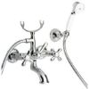 Immagine di GRUPPO ESTERNO VASCA CON DUPLEX LIBERTY CROMO PAINI