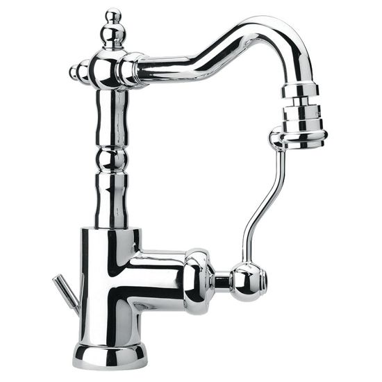 Immagine di MISCELATORE MONOCOMANDO BIDET BOCCA GIREVOLE DUOMO CROMO PAINI