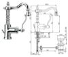 Immagine di MISCELATORE MONOCOMANDO BIDET BOCCA GIREVOLE DUOMO CROMO PAINI