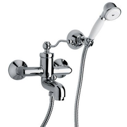 Immagine di MONOCOMANDO ESTERNO VASCA CON DUPLEX DUOMO CROMO PAINI