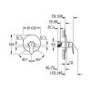 Immagine di MISCELATORE MONOCOMANDO DOCCIA INCASSO BAUEDGE CROMO GROHE