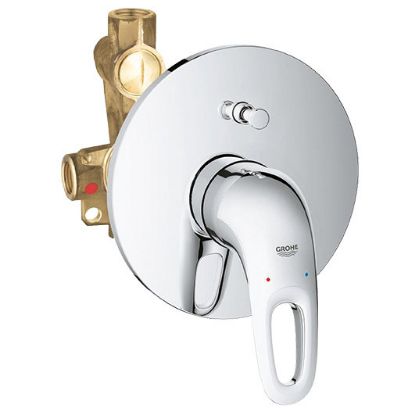 Immagine di MONOCOMANDO INCASSO DOCCIA CON DEVIATORE EUROSTYLE NEW CROMO GROHE