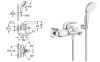 Immagine di MISCELATORE MONOCOMANDO ESTERNO VASCA CON DUPLEX EUROSTYLE NEW CROMO GROHE