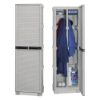 Immagine di ARMADIO SPORCO-PULITO IN PLASTICA 1 ANTA L 50 P 39 H 182 CM ART PLAST