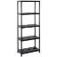 Immagine di SCAFFALE PVC UNIVERSAL PRO 73 CON 5 RIPIANI NERO - ART 123 71X35CM H180CM TOOMAX (*)