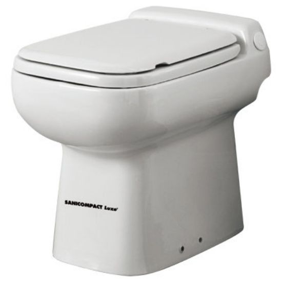 Immagine di VASO IN CERAMICA TRITURATORE SANICOMPACT LUXE S C/SEDILE C SFA