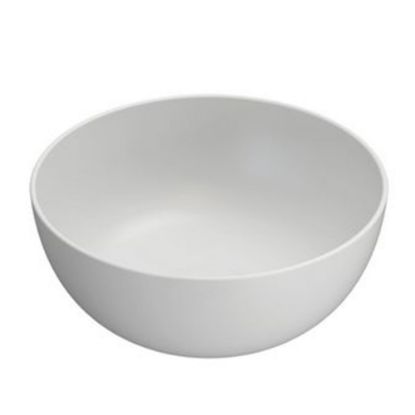 Immagine di LAVABO T-EDGE DIAMETRO 37 CM INSTALLAZIONE APPOGGIO BIANCO OPACO GLOBO