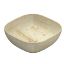 Immagine di LAVABO T-EDGE 42x42 CM INSTALLAZIONE APPOGGIO CERAMICA COLORE TRAVERTINO GLOBO