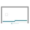 Immagine di PORTA SCORREVOLE PLUMA EVO SX 115-119 CM H 200 CM COLORE HAVANA OPACO CRISTALLO TRASPARENTE