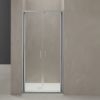 Immagine di PORTA SALOON SPADO 76-82 CM H. 190 CM CROMO TBRILL CRISTALLO TRASPARENTE