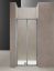 Immagine di PORTA A SOFFIETTO DINO 71-77 CM CROMO TBRILL CRISTALLO TRASPARENTE