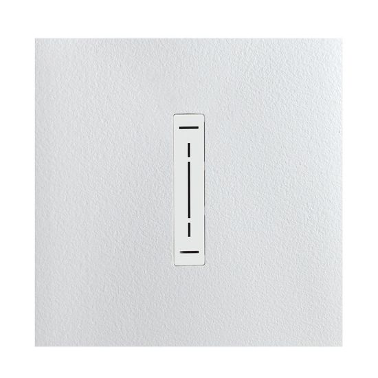Immagine di PIATTO DOCCIA ARDESIA PLUS 90x90 H 2,6 CM BIANCO KINEDO-SFA