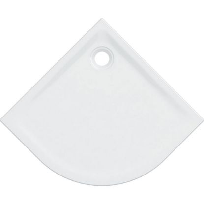 Immagine di PIATTO DOCCIA 45 ANGOLARE 90 H4,5 CM BIANCO GEBERIT