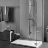 Immagine di PIATTO DOCCIA 45 RETTANGOLARE 90x70 H 4,5 CM BIANCO GEBERIT
